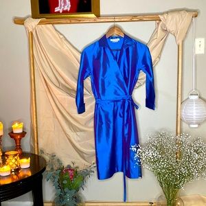 Woman’s Turquoise Iridescent Dress